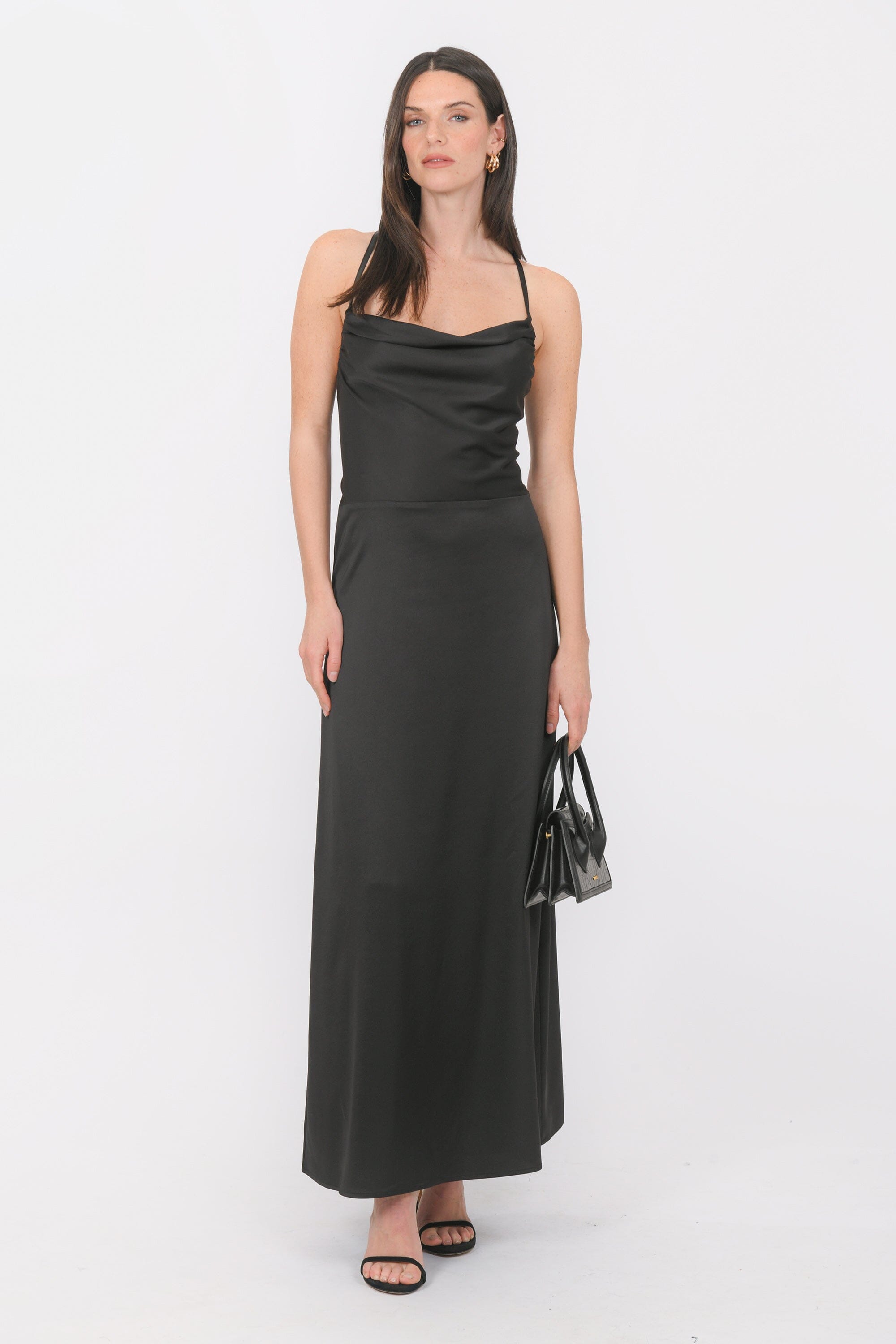 ROBE LONGUE - BAMBOU - NOIR ROBE NEW KOOKAI Mode Kookai