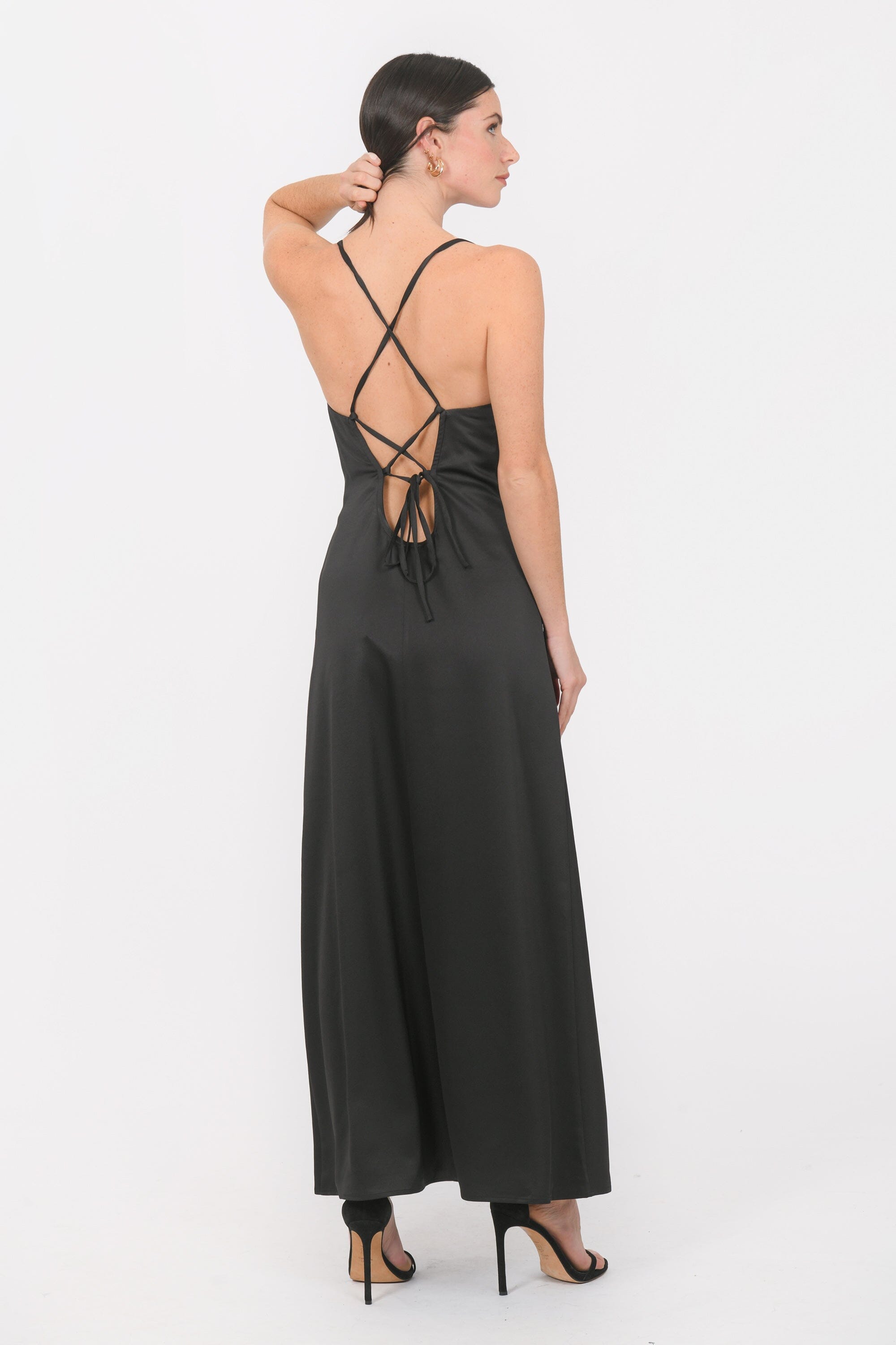 ROBE LONGUE - BAMBOU - NOIR ROBE NEW KOOKAI Mode Kookai
