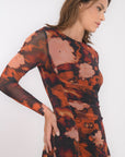 ROBE LONGUE - BROOKS - CHOCOLAT ROBE NEW KOOKAI Mode Kookai