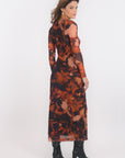 ROBE LONGUE - BROOKS - CHOCOLAT ROBE NEW KOOKAI Mode Kookai