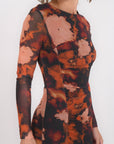 ROBE LONGUE - BROOKS - CHOCOLAT ROBE NEW KOOKAI Mode Kookai