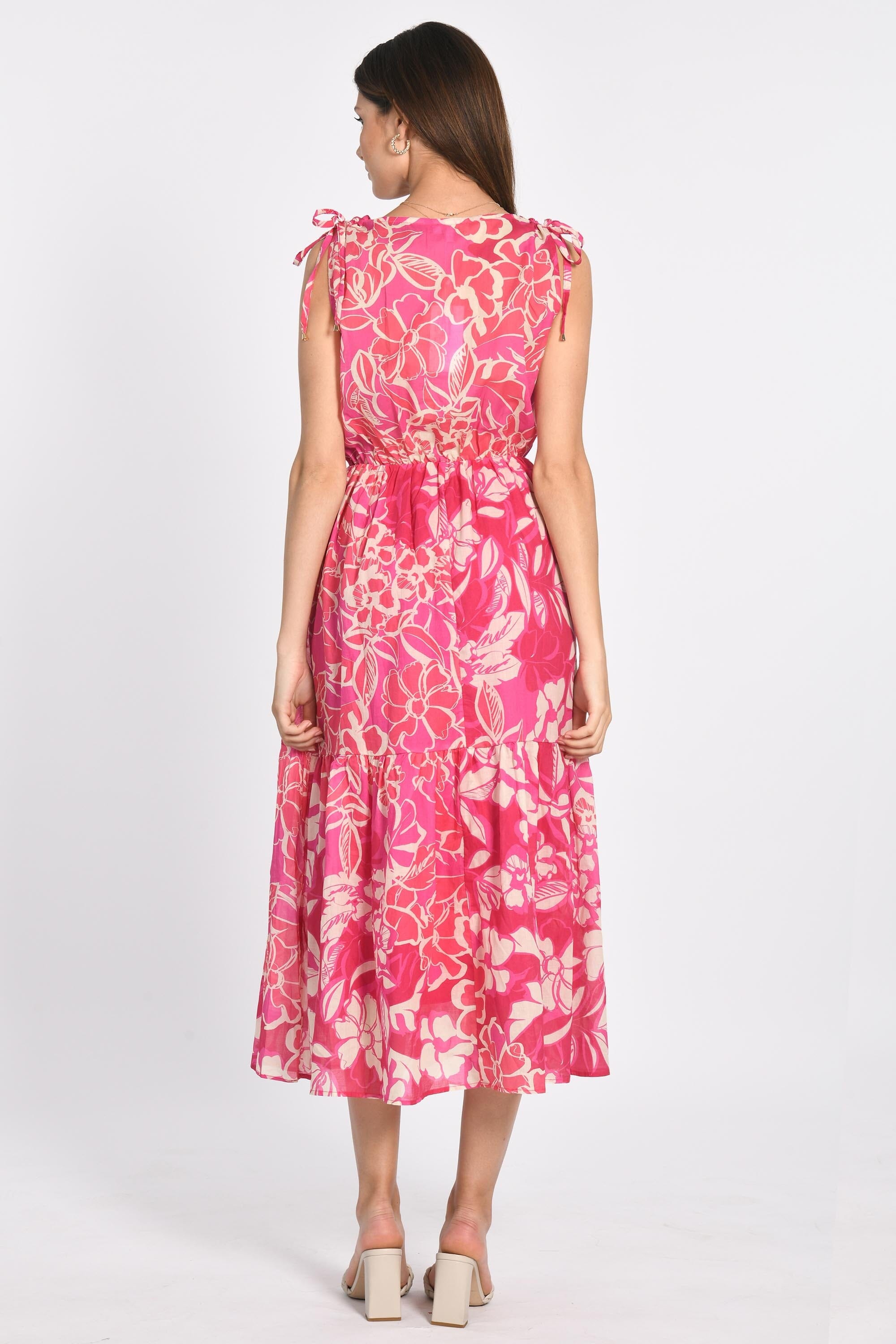 ROBE LONGUE CANDICE FUCHSIA ROBE KOOKAI Mode Kookai