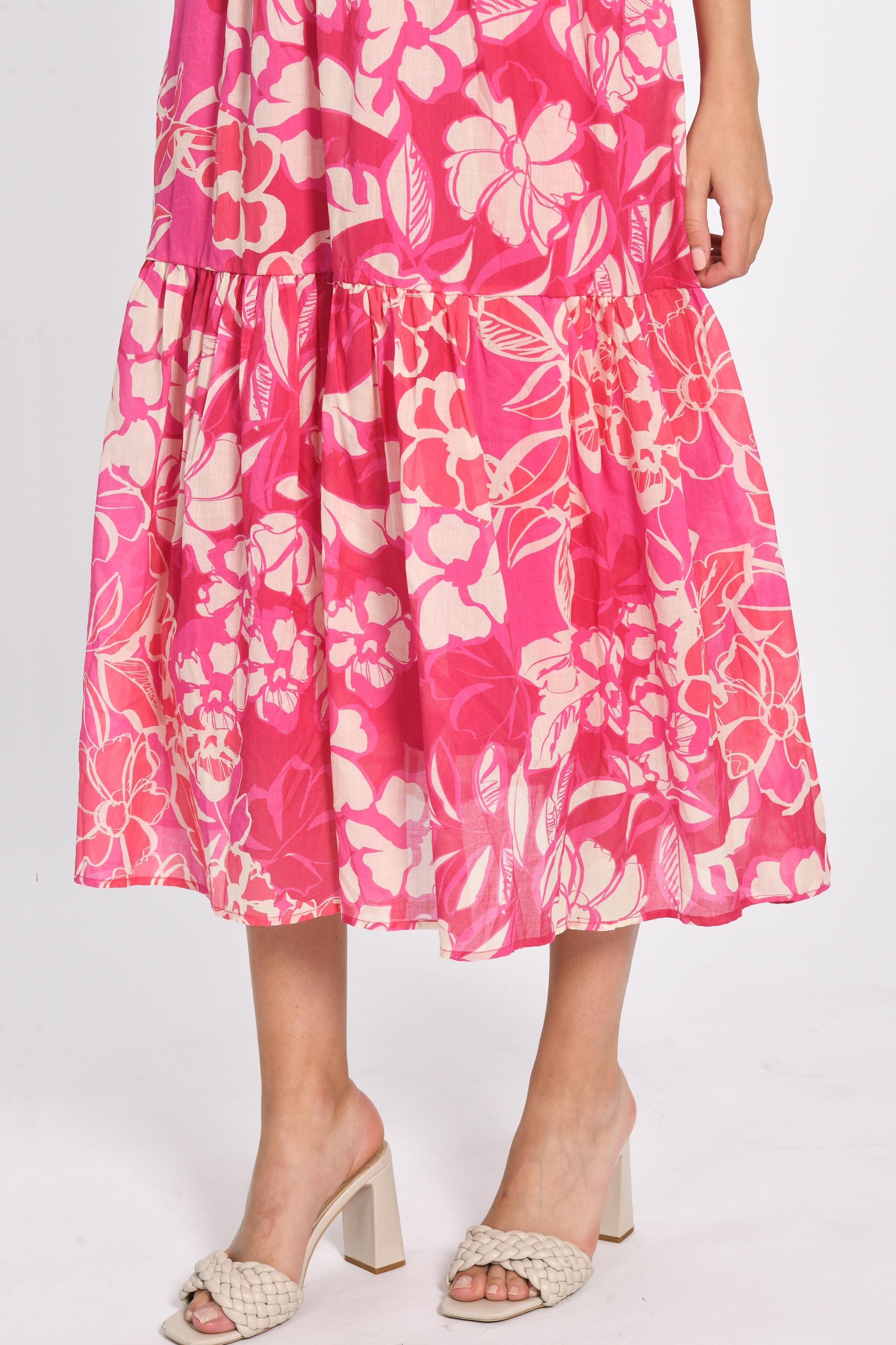 ROBE LONGUE CANDICE FUCHSIA ROBE KOOKAI Mode Kookai