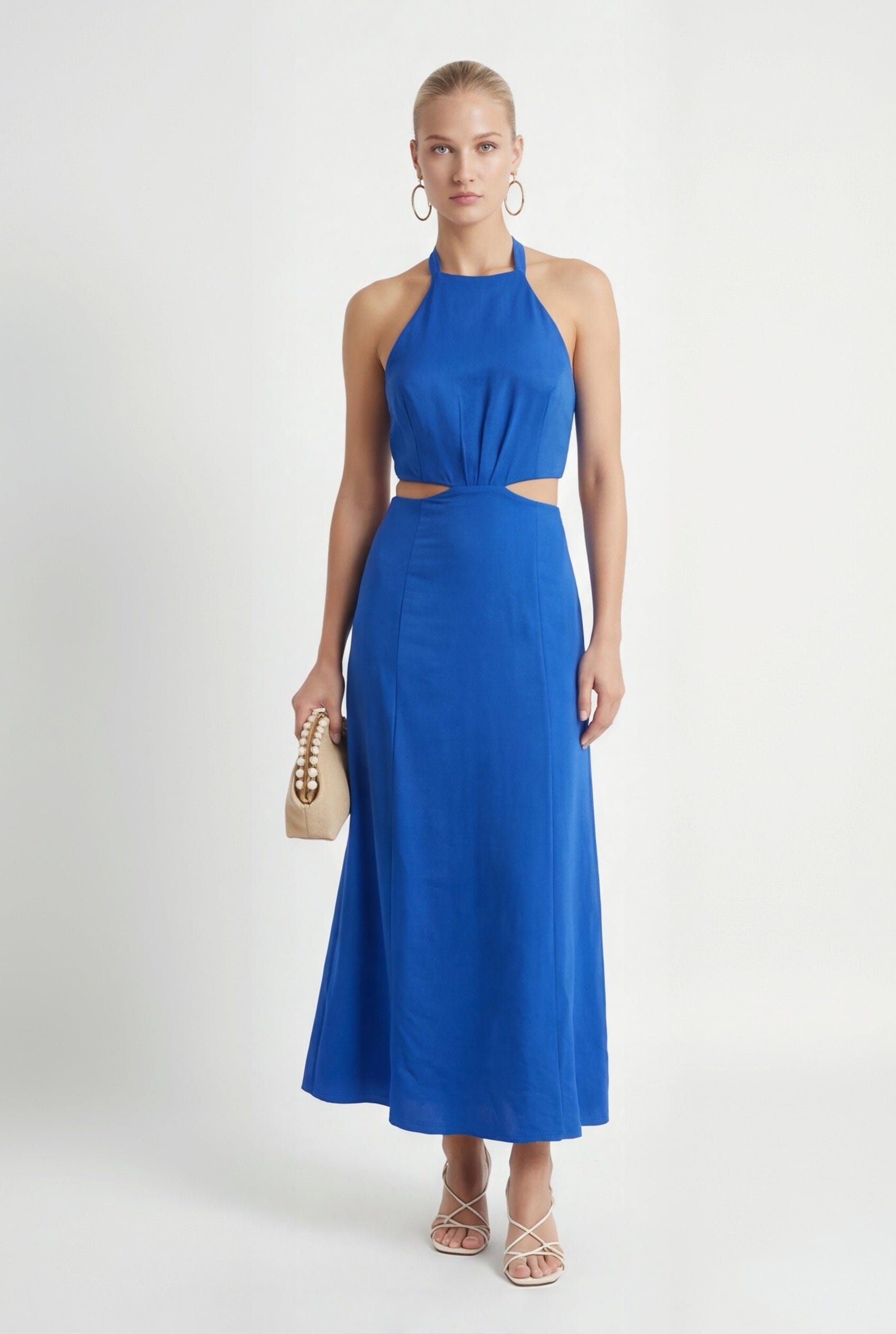 ROBE LONGUE - CANDY - COBALT ROBE NEW KOOKAI Mode Kookai