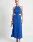 ROBE LONGUE - CANDY - COBALT ROBE NEW KOOKAI Mode Kookai