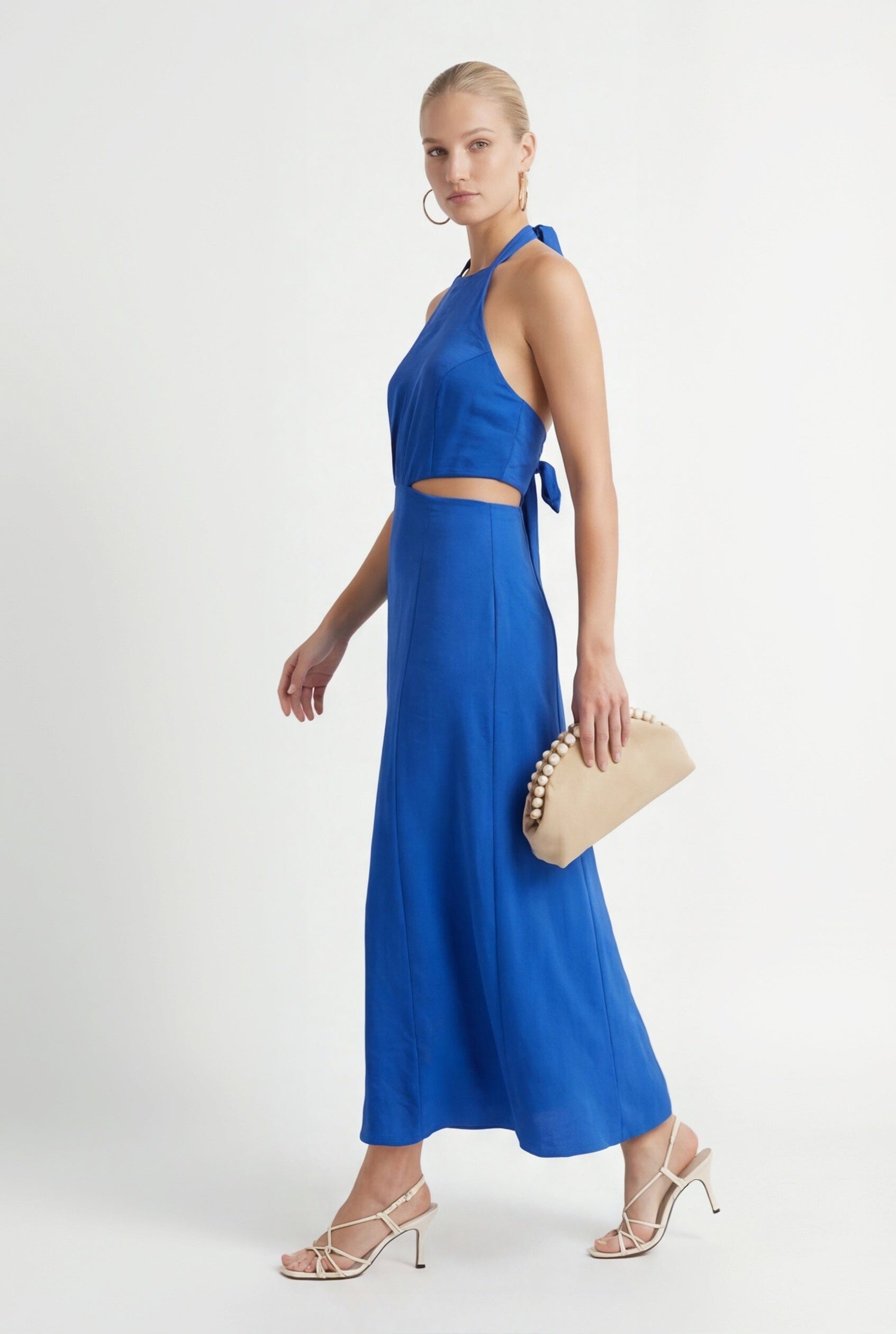 ROBE LONGUE - CANDY - COBALT ROBE NEW KOOKAI Mode Kookai