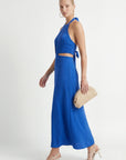 ROBE LONGUE - CANDY - COBALT ROBE NEW KOOKAI Mode Kookai