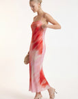 ROBE LONGUE - CARAIBES - ROUGE ROBE NEW KOOKAI Mode Kookai