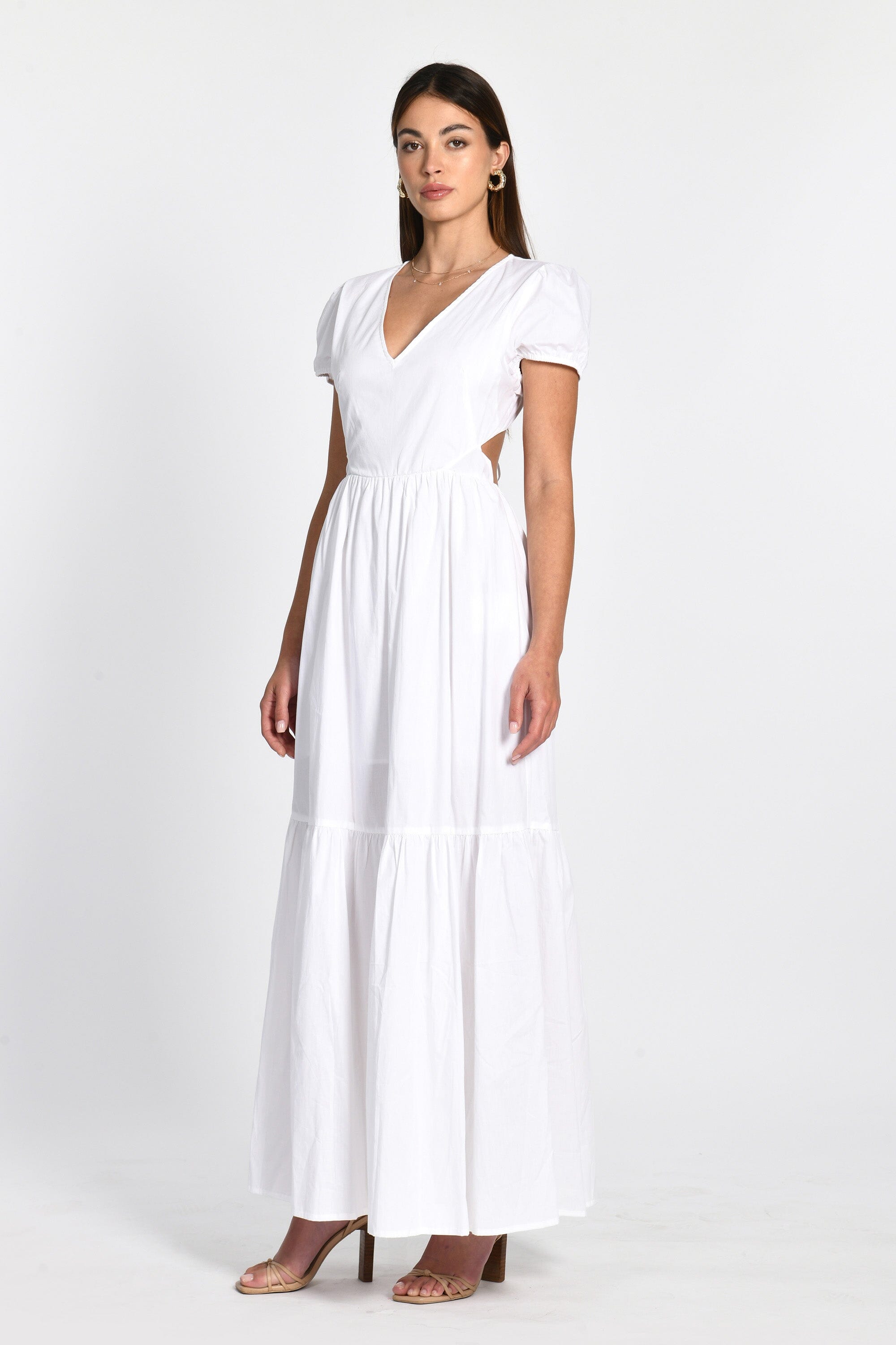 ROBE LONGUE CARINE BLANC ROBE KOOKAI Mode Kookai