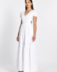 ROBE LONGUE CARINE BLANC ROBE KOOKAI Mode Kookai