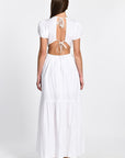 ROBE LONGUE CARINE BLANC ROBE KOOKAI Mode Kookai