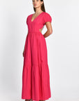 ROBE LONGUE CARINE FUCHSIA ROBE KOOKAI Mode Kookai