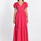 ROBE LONGUE CARINE FUCHSIA ROBE KOOKAI Mode Kookai