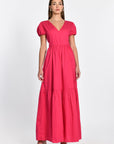 ROBE LONGUE CARINE FUCHSIA ROBE KOOKAI Mode Kookai