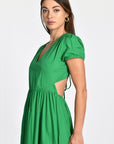 ROBE LONGUE CARINE VERT ROBE KOOKAI Mode Kookai