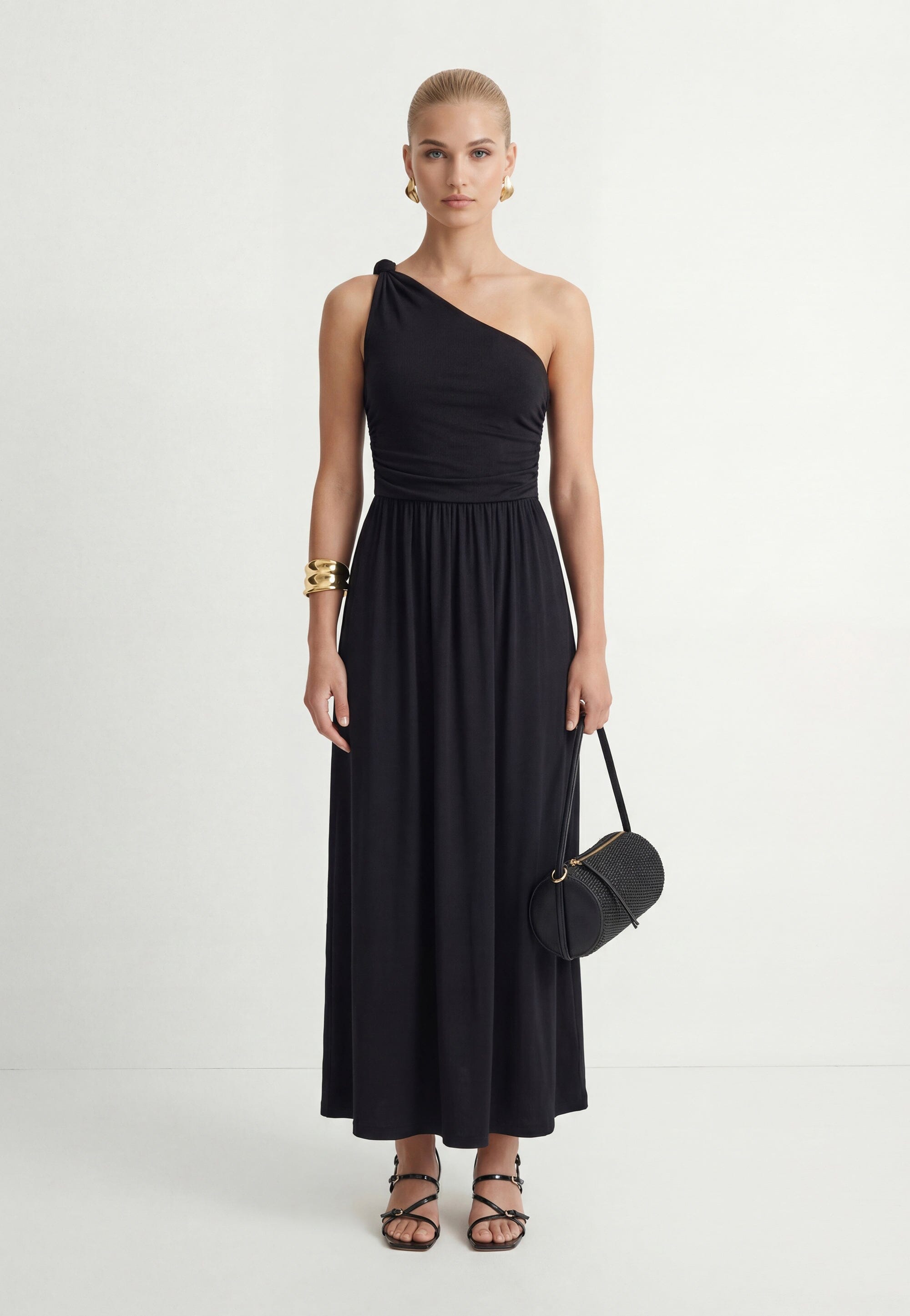 ROBE LONGUE - CHARLENE - NOIR ROBE NEW KOOKAI Mode Kookai