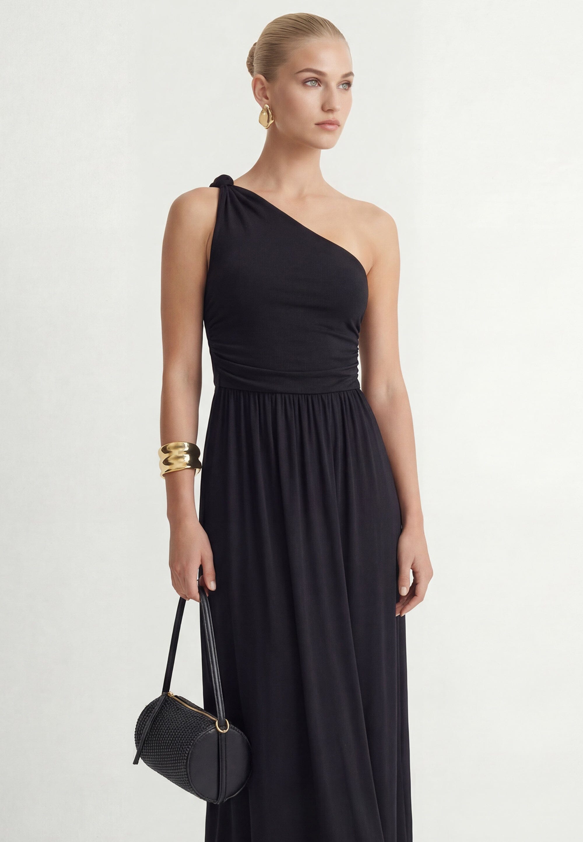 ROBE LONGUE - CHARLENE - NOIR ROBE NEW KOOKAI Mode Kookai