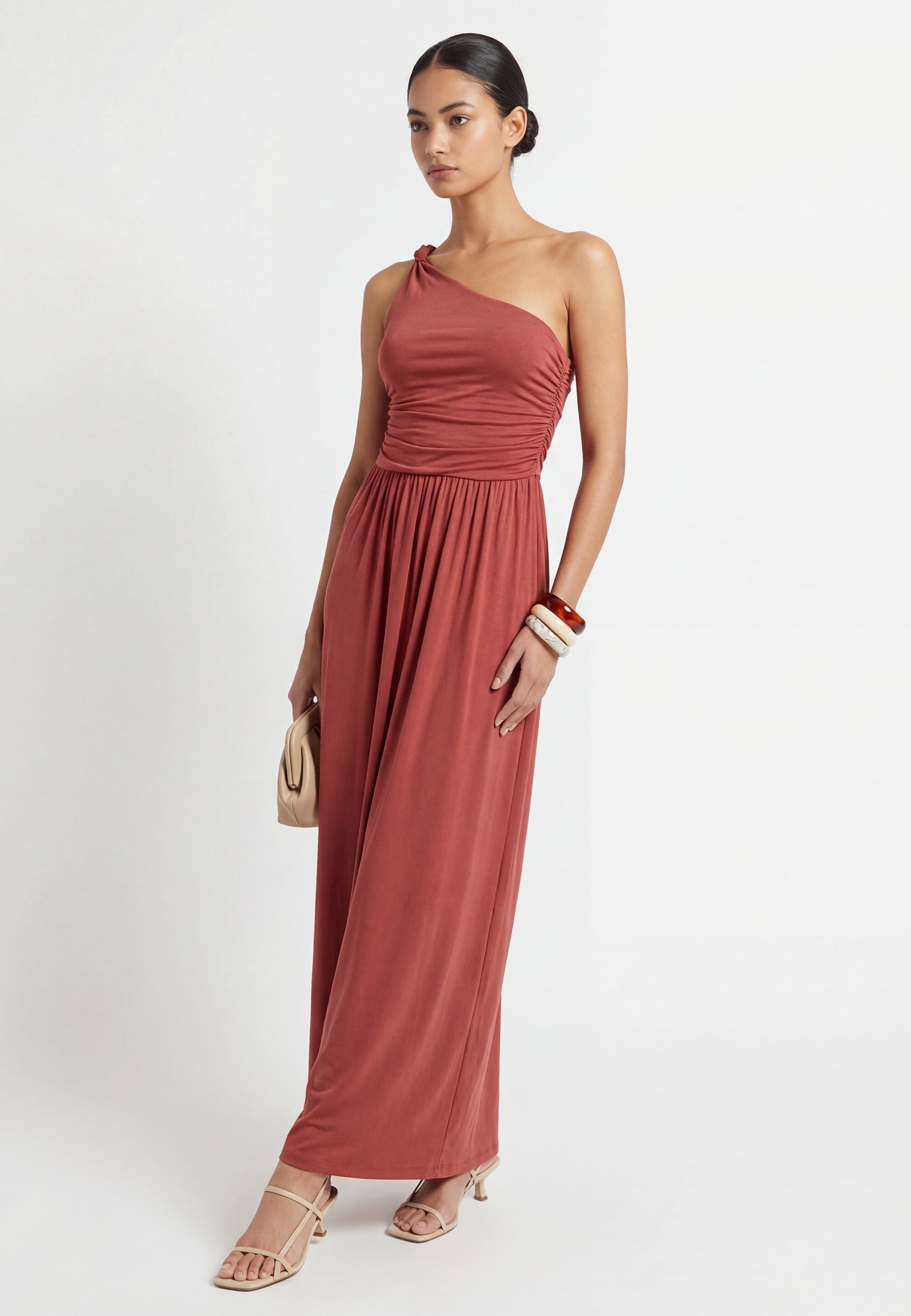 ROBE LONGUE - CHARLENE - SANGRIA ROBE NEW KOOKAI Mode Kookai