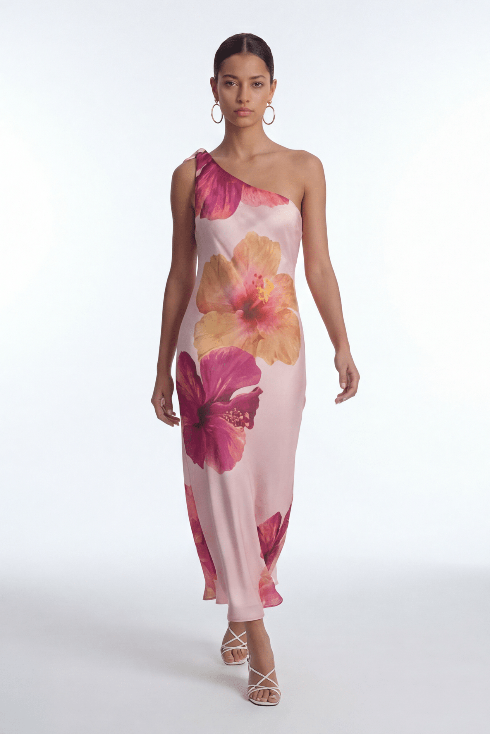 ROBE LONGUE - CHIARA - ORCHIDEE ROBE NEW KOOKAI Mode Kookai