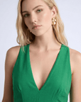 ROBE LONGUE CROISEE - CANDY - VERT ROBE NEW KOOKAI Mode Kookai