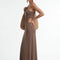 ROBE LONGUE - CRYSTA - NOISETTE ROBE NEW KOOKAI Mode Kookai