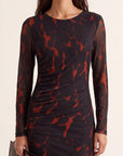 ROBE LONGUE - DANAE - COGNAC ROBE NEW KOOKAI Mode Kookai