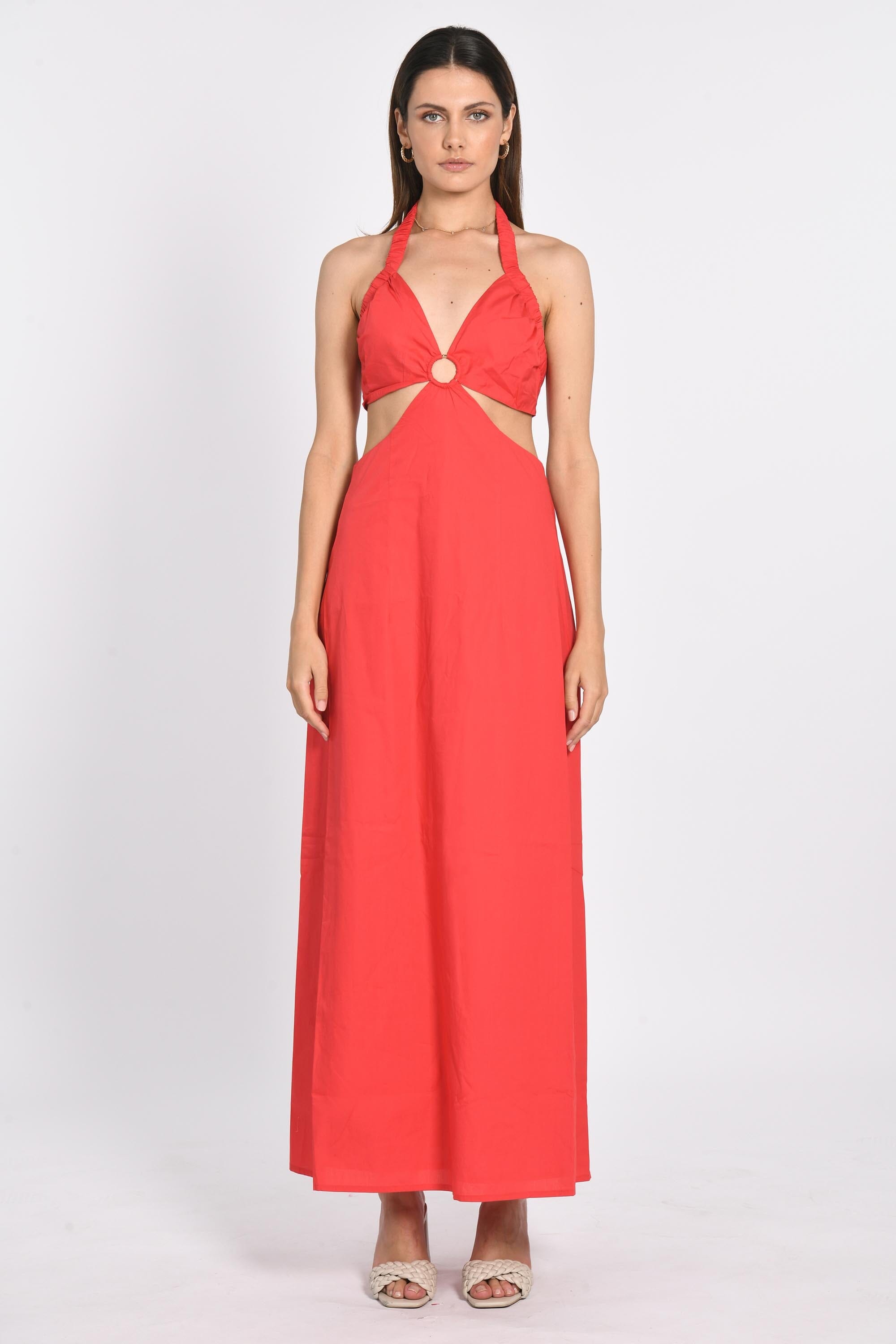 ROBE LONGUE DOS NU MARIE CORAIL ROBE KOOKAI Mode Kookai