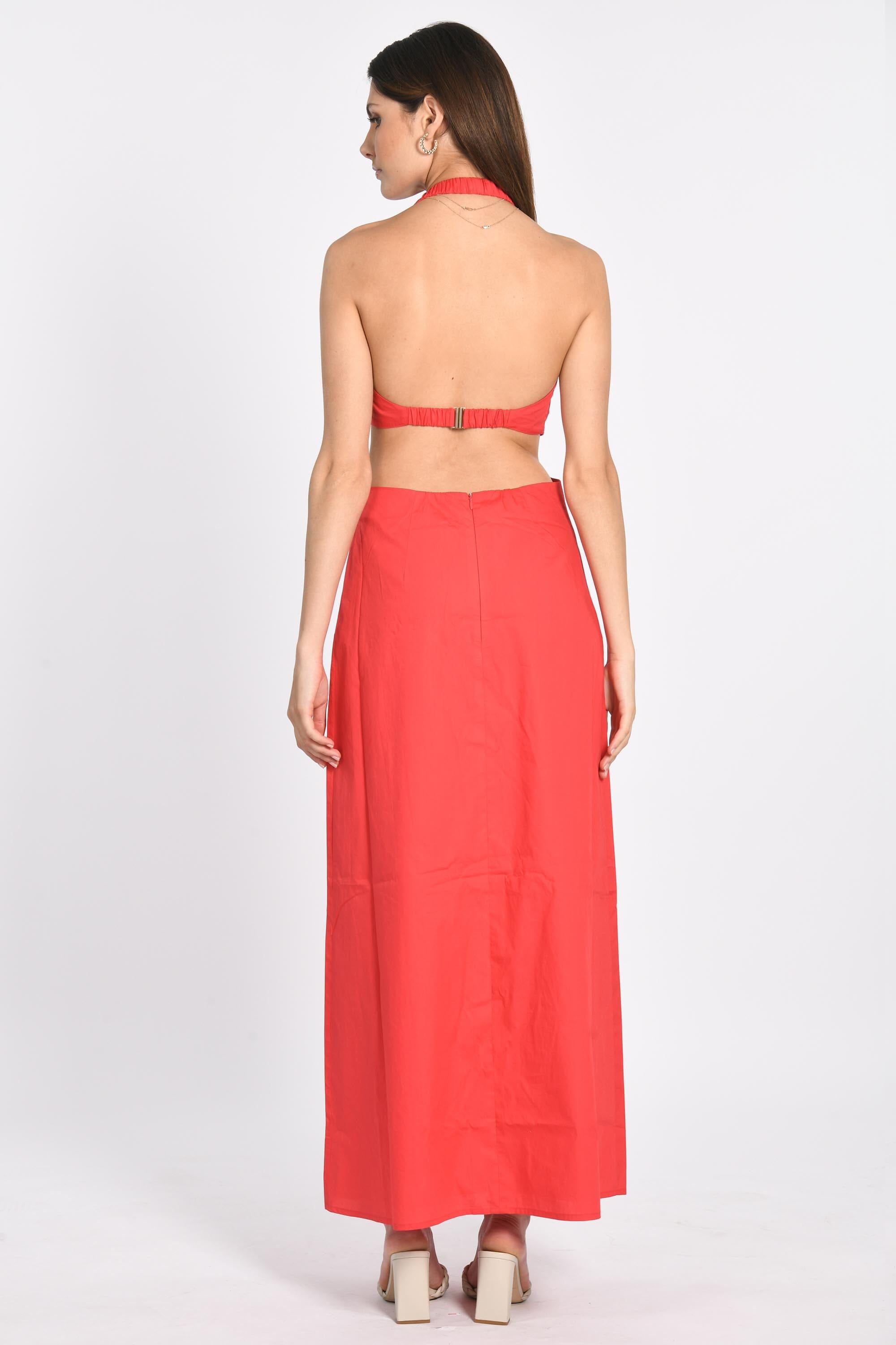 ROBE LONGUE DOS NU MARIE CORAIL ROBE KOOKAI Mode Kookai