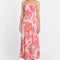 ROBE LONGUE FLORAL POINTILLISTE FIONA MULTI ECRU ROBE NEW KOOKAI Mode Kookai