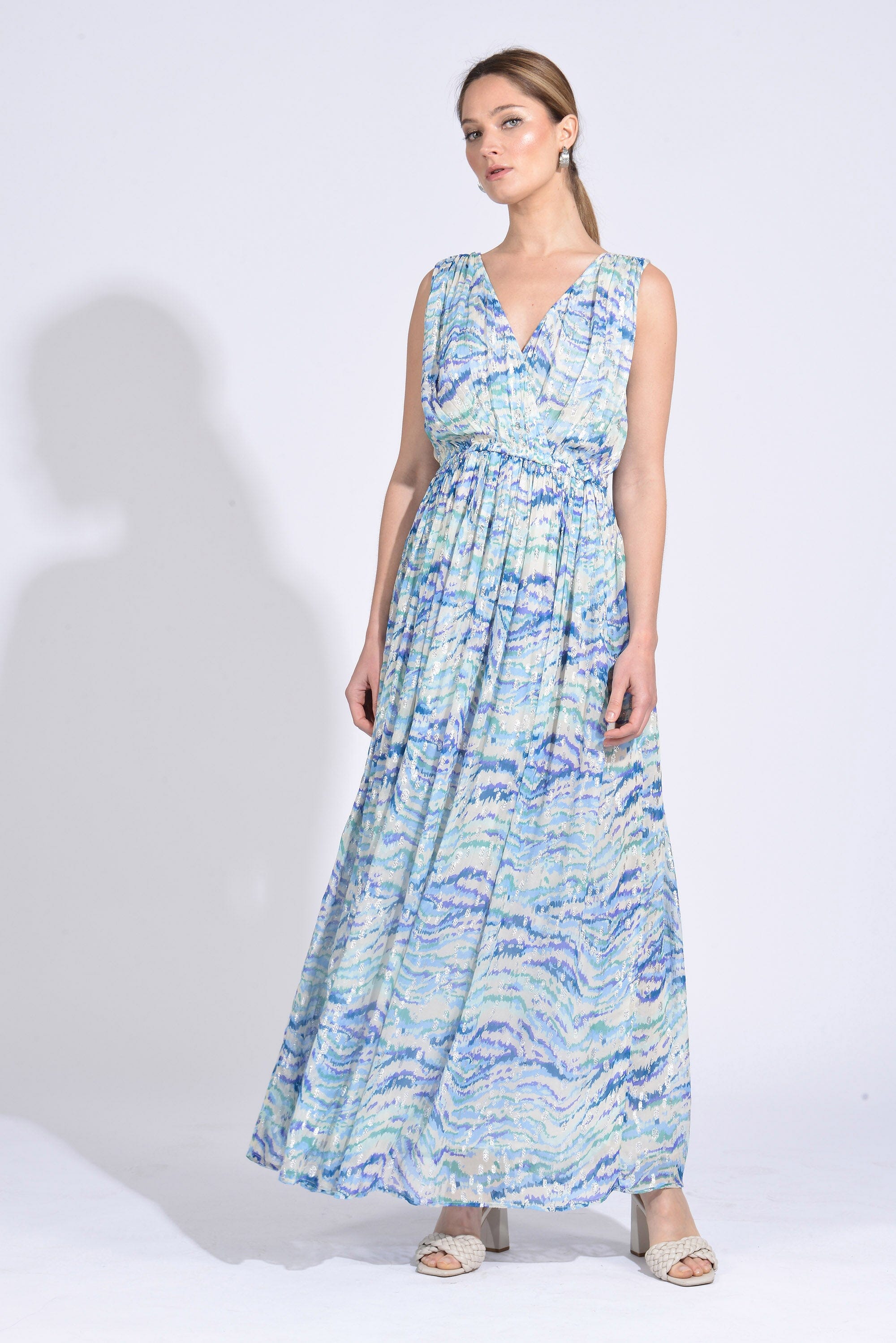 ROBE LONGUE LEANDRA BLEU ROBE KOOKAI Mode Kookai