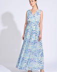 ROBE LONGUE LEANDRA BLEU ROBE KOOKAI Mode Kookai