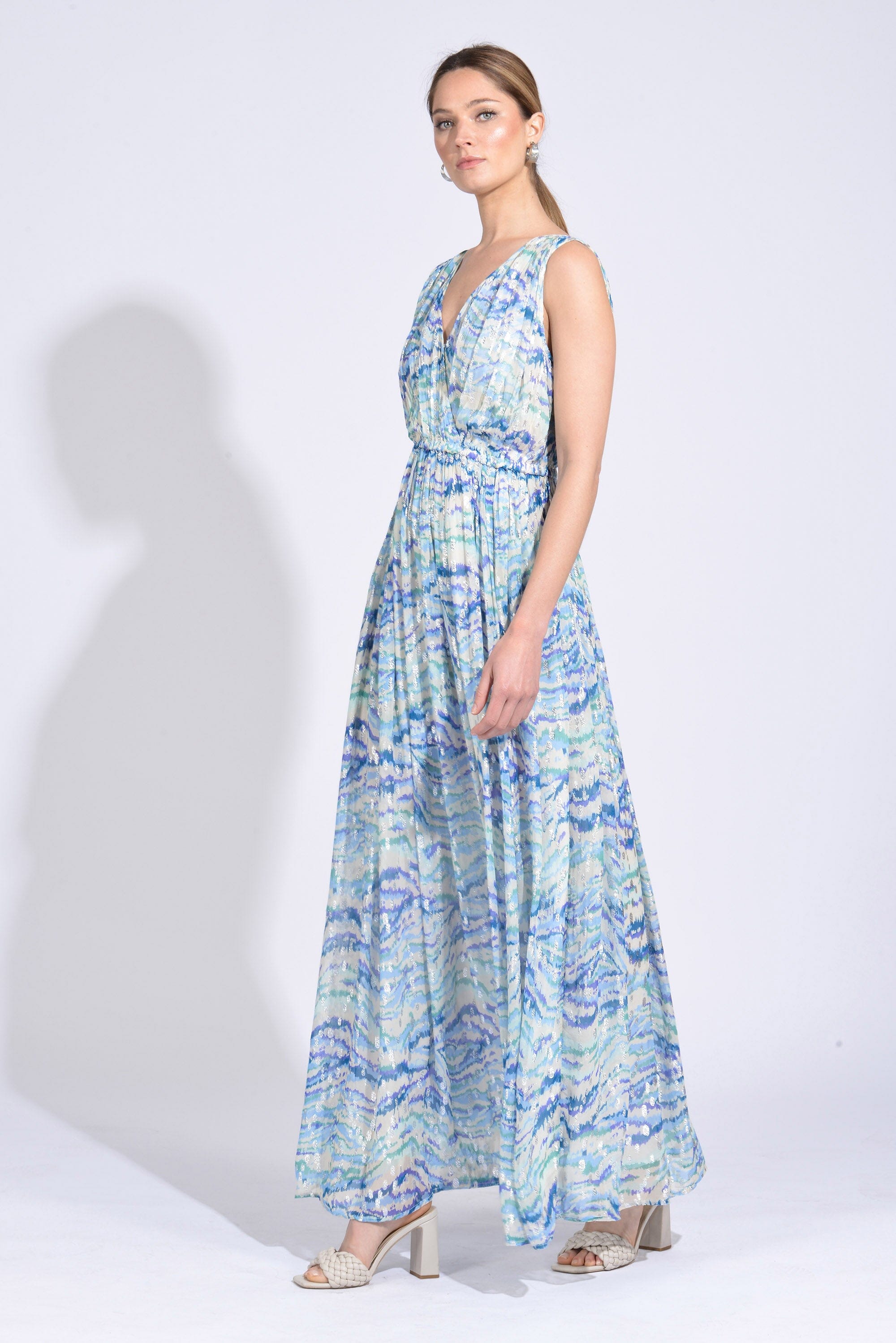 ROBE LONGUE LEANDRA BLEU ROBE KOOKAI Mode Kookai