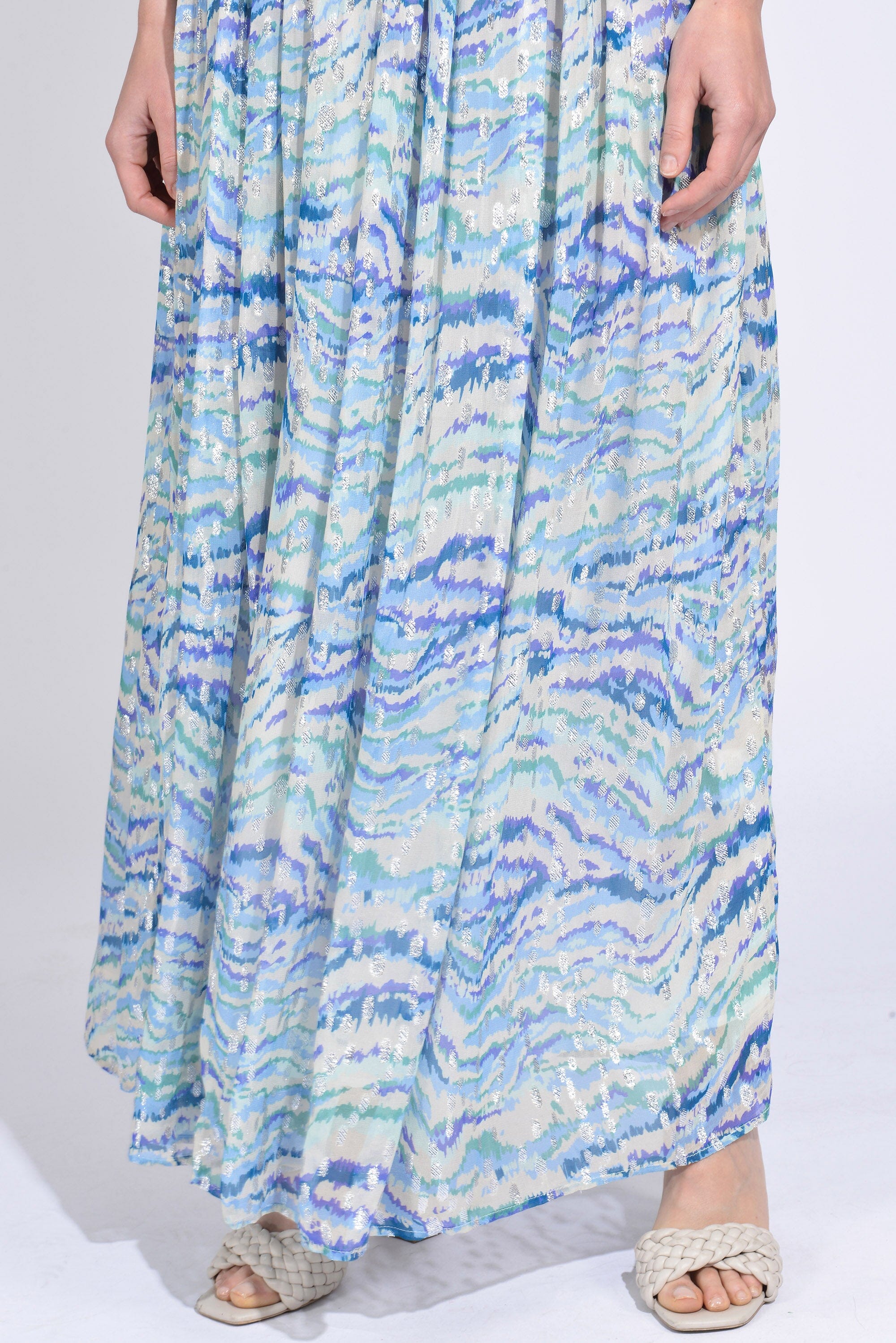 ROBE LONGUE LEANDRA BLEU ROBE KOOKAI Mode Kookai