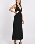 ROBE LONGUE MAEVA NOIR ROBE KOOKAI Mode Kookai