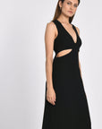 ROBE LONGUE MAEVA NOIR ROBE KOOKAI Mode Kookai