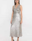 ROBE LONGUE - NATALIA - CHAMPAGNE ROBE KOOKAI Mode Kookai