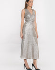 ROBE LONGUE - NATALIA - CHAMPAGNE ROBE KOOKAI Mode Kookai