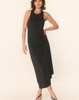 ROBE LONGUE - NOIR - AIKO ROBE NEW KOOKAI Mode Kookai