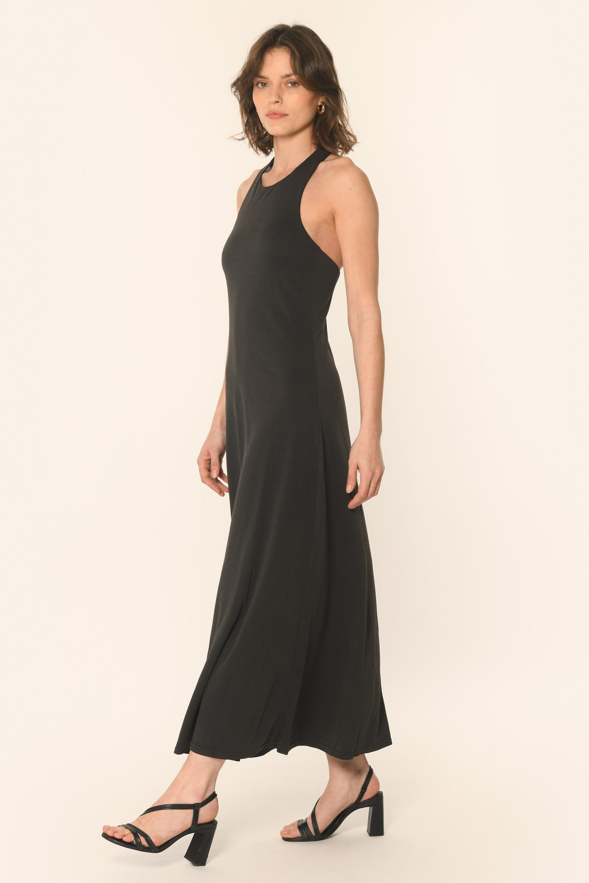 ROBE LONGUE - NOIR - AIKO ROBE NEW KOOKAI Mode Kookai