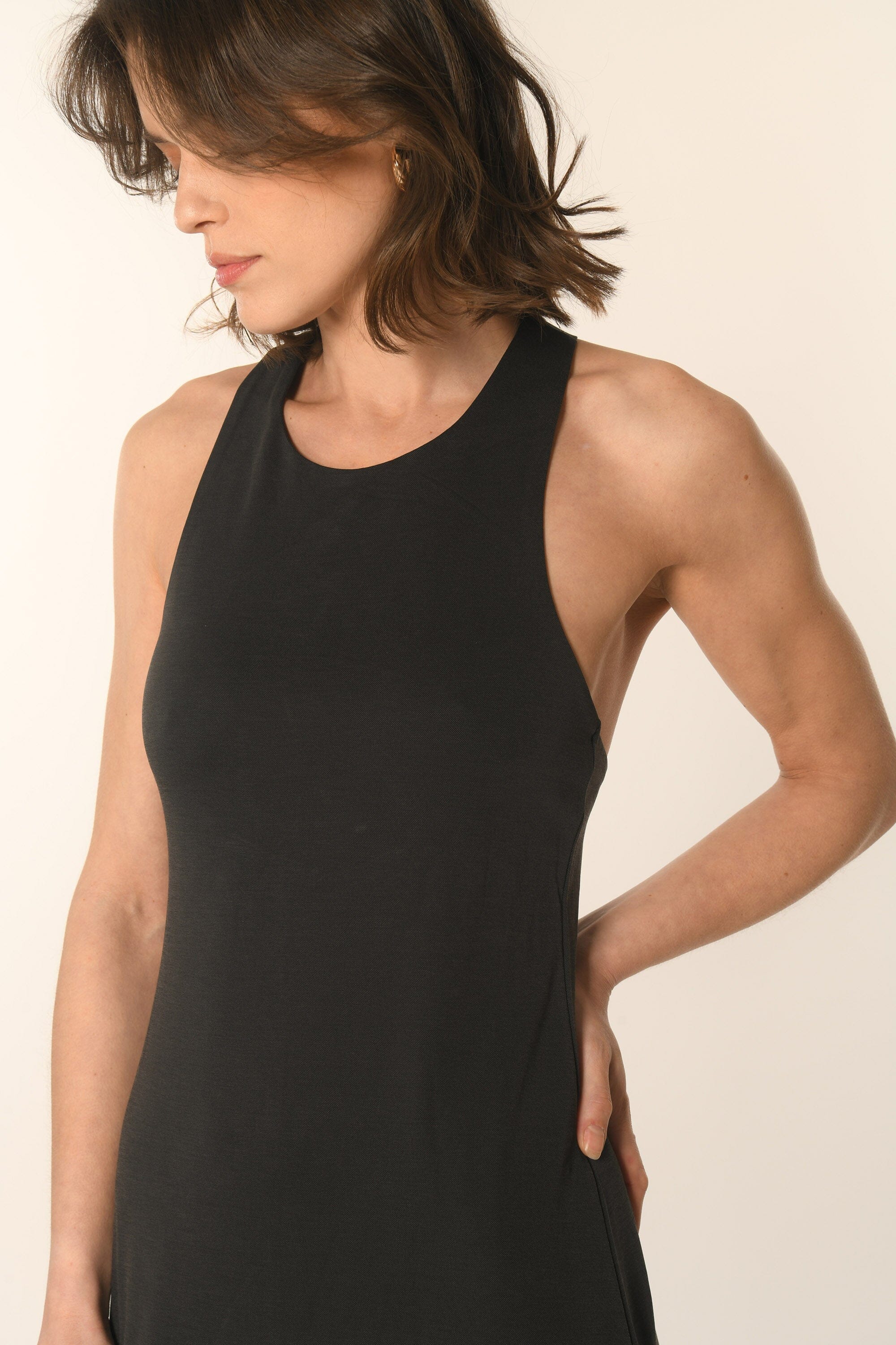 ROBE LONGUE - NOIR - AIKO ROBE NEW KOOKAI Mode Kookai