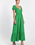 ROBE LONGUE PÉPITE VERT ROBE KOOKAI Mode Kookai