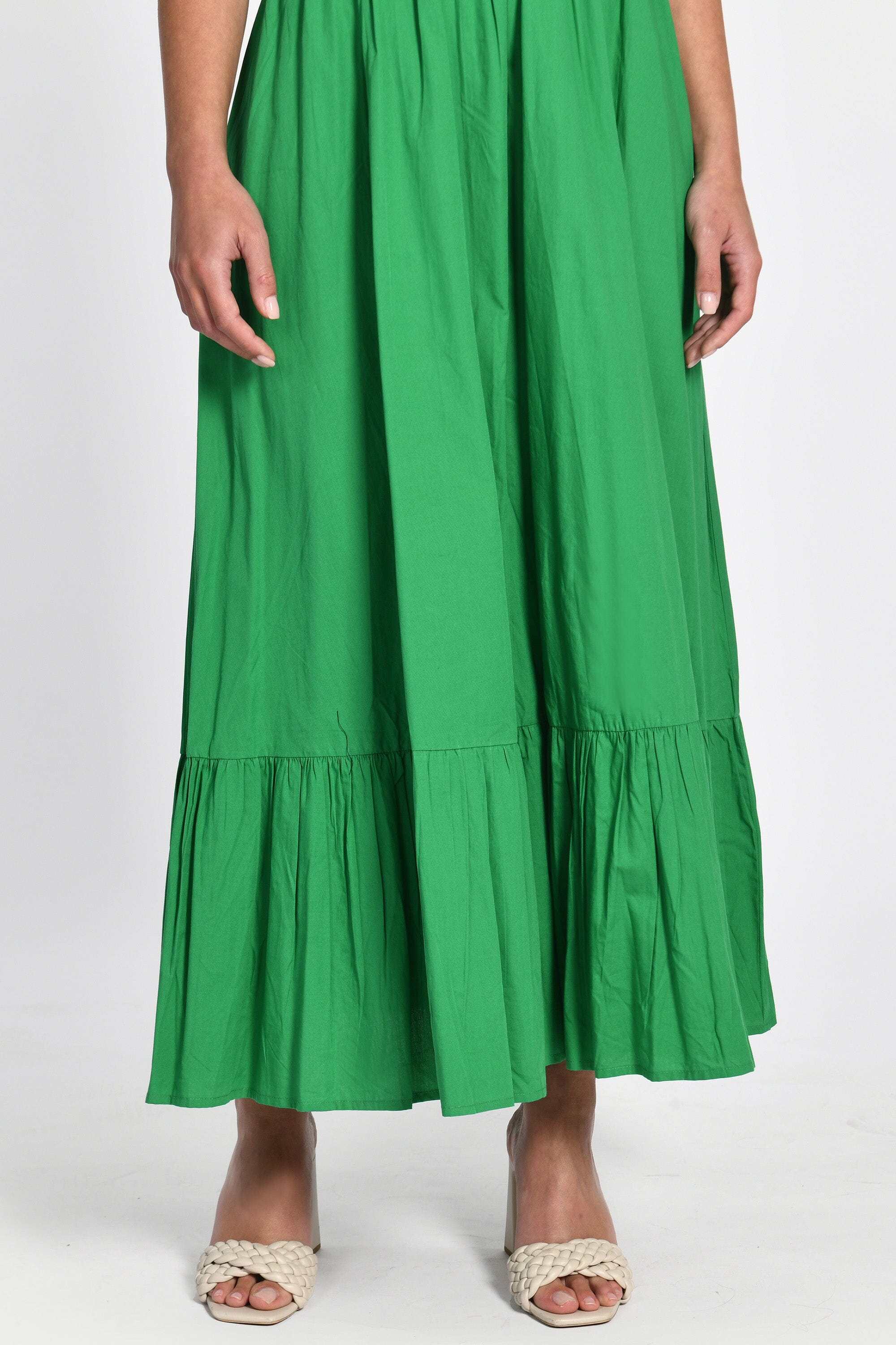 ROBE LONGUE PÉPITE VERT ROBE KOOKAI Mode Kookai