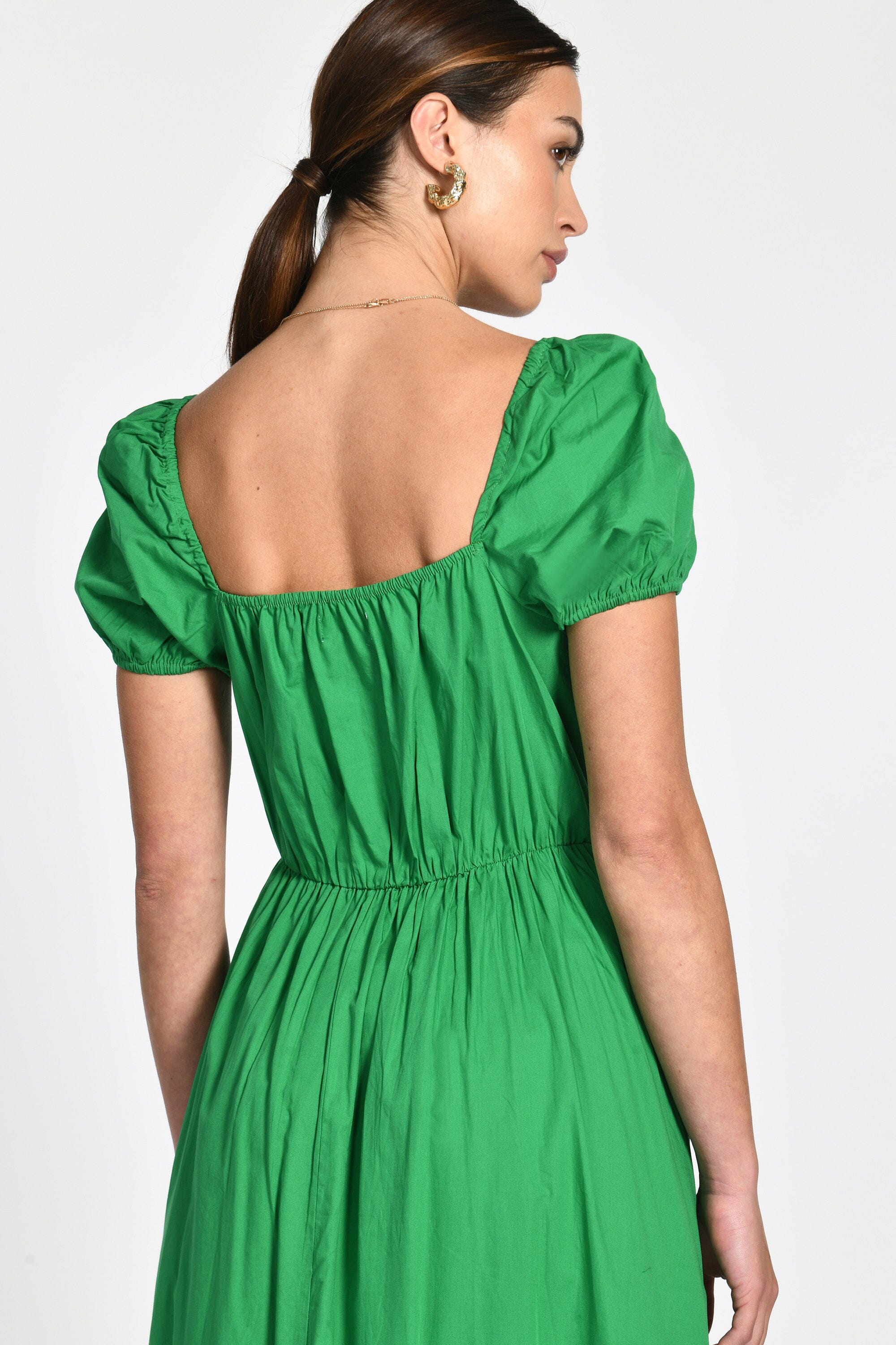ROBE LONGUE PÉPITE VERT ROBE KOOKAI Mode Kookai