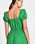 ROBE LONGUE PÉPITE VERT ROBE KOOKAI Mode Kookai
