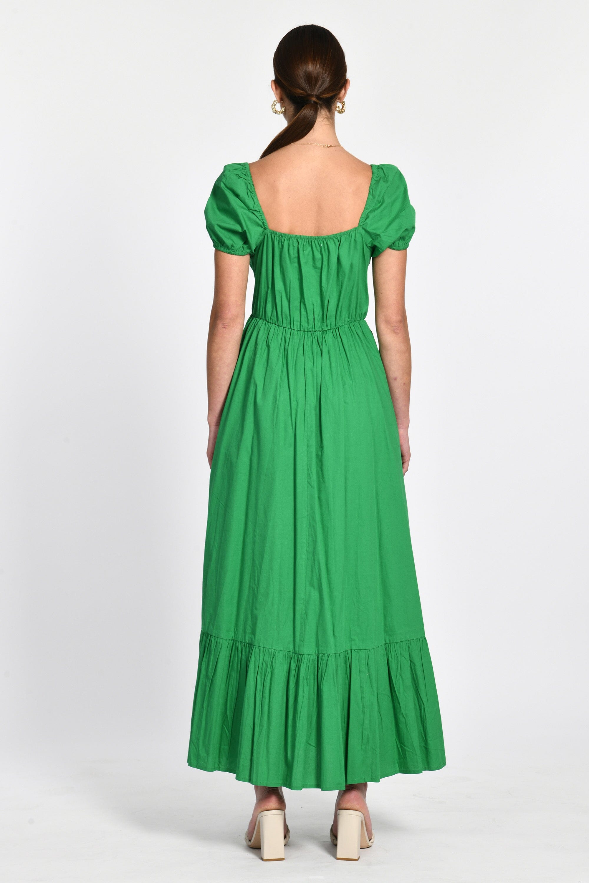 ROBE LONGUE PÉPITE VERT ROBE KOOKAI Mode Kookai