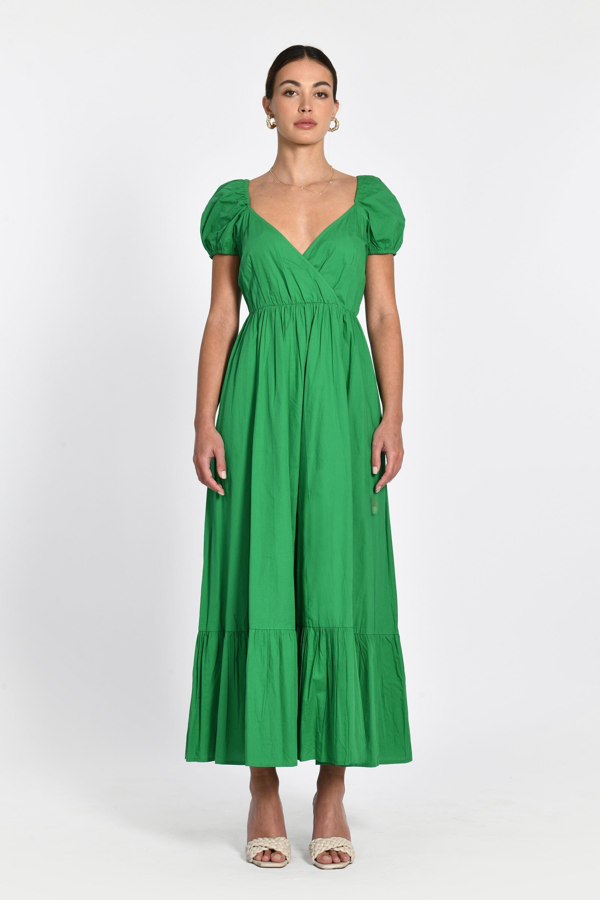 ROBE LONGUE PÉPITE VERT ROBE KOOKAI Mode Kookai