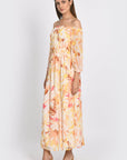 ROBE LONGUE SERENA MULTI BEIGE ROBE KOOKAI Mode Kookai