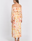 ROBE LONGUE SERENA MULTI BEIGE ROBE KOOKAI Mode Kookai
