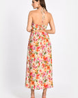 ROBE LONGUE SOPHIE FLORAL MULTICO ROBE NEW KOOKAI Mode Kookai