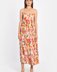 ROBE LONGUE SOPHIE FLORAL MULTICO ROBE NEW KOOKAI Mode Kookai